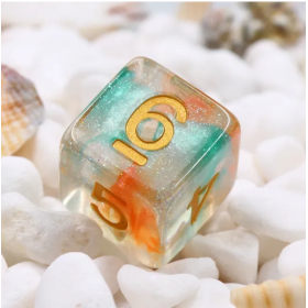 Luminous Koi - D6 - Doré - HD Dice