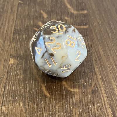 Dé Atypique  - D30 - Haste -  Impact Miniatures