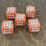 Dés Atypiques - D3 Romain  - Flame Arrows -  Impact Miniatures