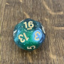 Dé Atypique  - D16 - Acid Arrows -  Impact Miniatures