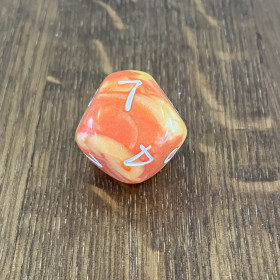 Dé Atypique  - D7 - Flame Arrows -  Impact Miniatures