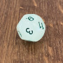 Dé Atypique  - D13 - Fluo Vert -  Impact Miniatures