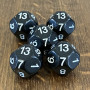 Dé Atypique  - D13 - Noir -  Impact Miniatures