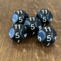 Dé Atypique  - D11 - Noir  -  Impact Miniatures