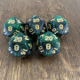 Dé Atypique  - D20 - Acid Arrows -  Impact Miniatures