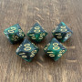 Dé Atypique  - D10 pourcentage - Acid Arrows -  Impact Miniatures