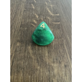 Dé Atypique  - D4  lecture haute  - Acid Arrows -  Impact Miniatures