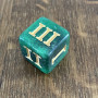 Dé Atypique  - D3 chiffres romains  - Acid Arrows -  Impact Miniatures