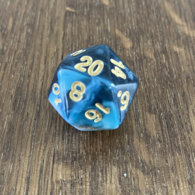 Dé Atypique  - D20 - Typhoon -  Impact Miniatures