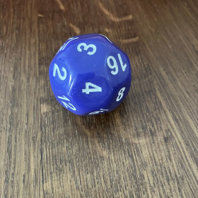 Dés Atypiques - D21  - Pourpre -  Impact Miniatures