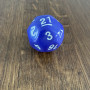 Dés Atypiques - D21  - Pourpre -  Impact Miniatures