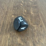 Dés Atypiques - D5 - Voyelles - Noir - Blanc -  Impact Miniatures