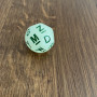 Dés Atypiques - D21 - Consonnes  - Fluorescent - Vert-  Impact Miniatures