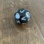Dés Atypiques - D21 - Consonnes  - Noir - Blanc-  Impact Miniatures