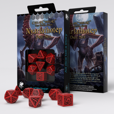 Call Of Cthulhu  - Set de dés - The Outer Gods Nyarlathotep - Qworkshop