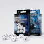 Classic RPG  - Set de dés - Blanc - Noir  - Qworkshop