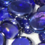 Bille chinoise - Bleu sombre Crystal - Irisé  - Chessex