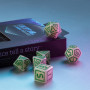 Digital - Set de dés - Glowing Dice - Qworkshop