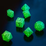 Digital - Set de dés - Glowing Dice - Qworkshop