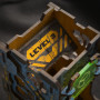 Dice Tower  - Color - Tech  - Qworkshop