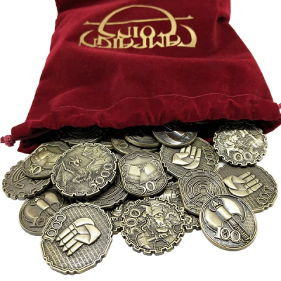 Coins - Dungeon Gold Coin Set - Campaign Coins