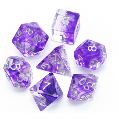 Dés Swirl Shimmer - Purple - Udixi