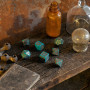 Steampunk Clockwork - Set de dés moderne - Nautical Apparatus  - Qworkshop