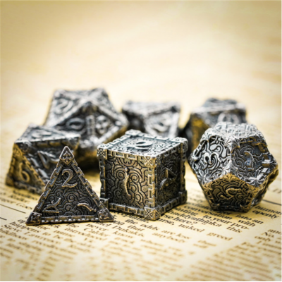 Barrel Metal Set  - Dagger of venom - Argent -  Udixi