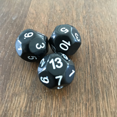 Dé Atypique  - D13 - Impact Miniatures