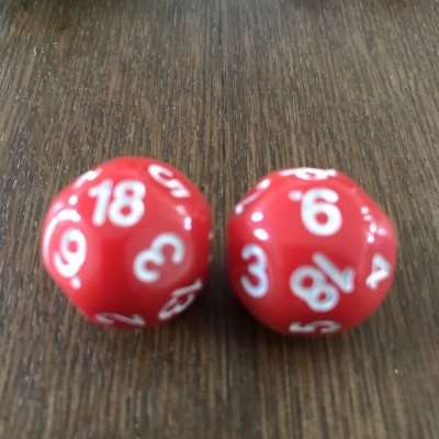 Dé Atypique  - D18 - Impact Miniatures