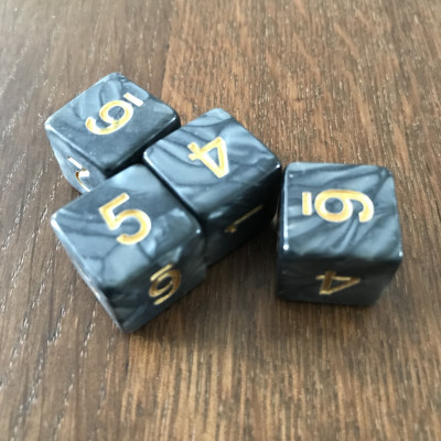 Dé 6 faces - Impact Miniatures