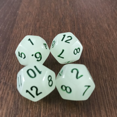 Dé 12 faces - Impact Miniatures