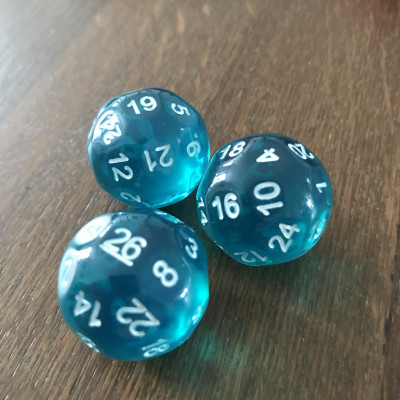 Dé Atypique  - D26 - Impact Miniatures