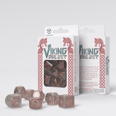 Viking Modern  - Set de dés - Niflheim - Qworkshop