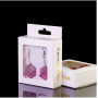 Boucle d oreilles - D6 - Pourpre- - Rouge  - Udixi