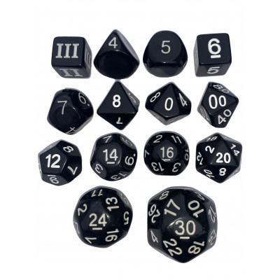 Approved for Dungeon Crawl Classics - Set 14 dés - Impact Miniatures