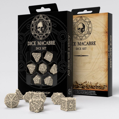 Dice Macabre - Set de dés  - Qworkshop