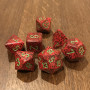 Chessex - Speckled - Strawberry - Set 7 dés - CHX25304