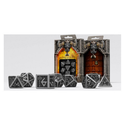 Metal - Dwarven - Set de dés  - Qworkshop