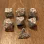 Chessex - Speckled - Granite - Set 7 dés - CHX25320