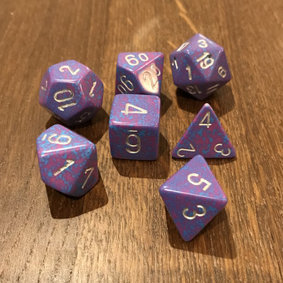 Chessex - Speckled - Silver Tetra - Set 7 dés - CHX25347