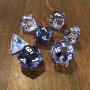 Chessex - Signature - Nebula - Noir - Set 7 dés - CHX 27408