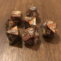 Chessex - Signature - Lustrous - Doré - Set 7 dés - CHX 27493