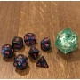 Chessex - Mini Gemini - Noir - Starlight - Rouge  - Mini Set