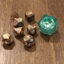 Chessex - Mini Lustrous Doré - Argenté -  Mini Set