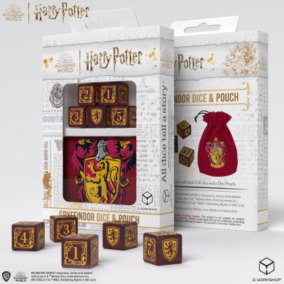 Harry potter - Sac et dés - Gryffindor - Gryffondor