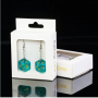 Boucle d oreilles - D20 - Translucide - Bleu Clair - Udixi