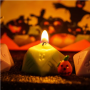 Pack bougie spécial Halloween - 4 D20 - 33mm - Udixi