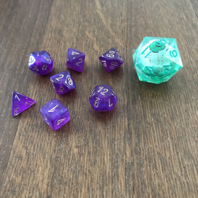 Chessex - Mini Borealis - Pourpre Royal - Doré - Luminary - CHX 20581