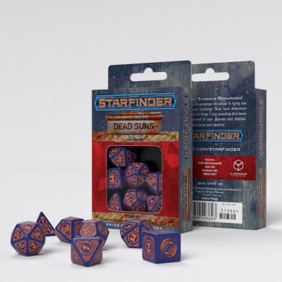 Starfinder - Set de dés - Dead Suns  - Qworkshop